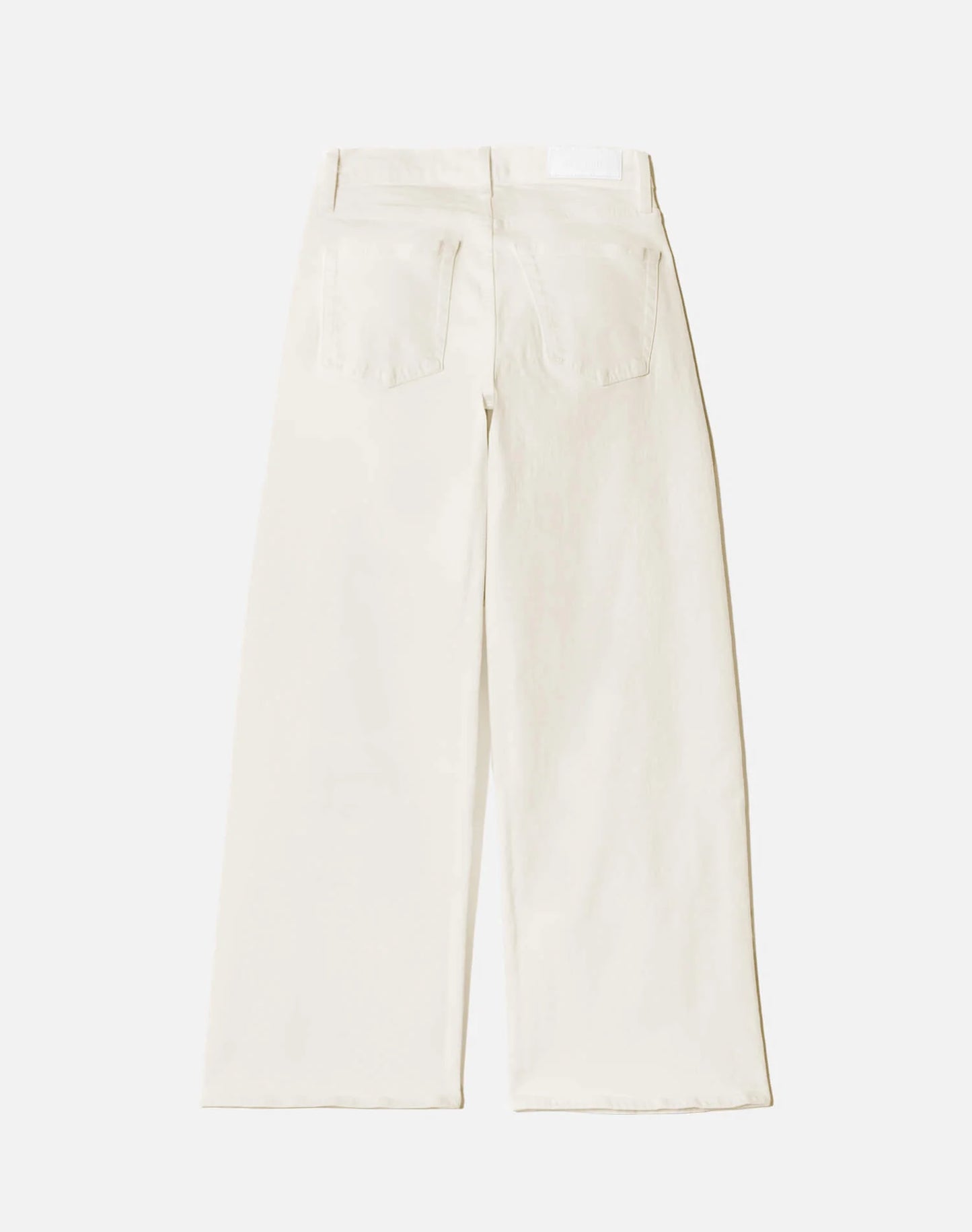 Mid Rise Wide Leg Crop