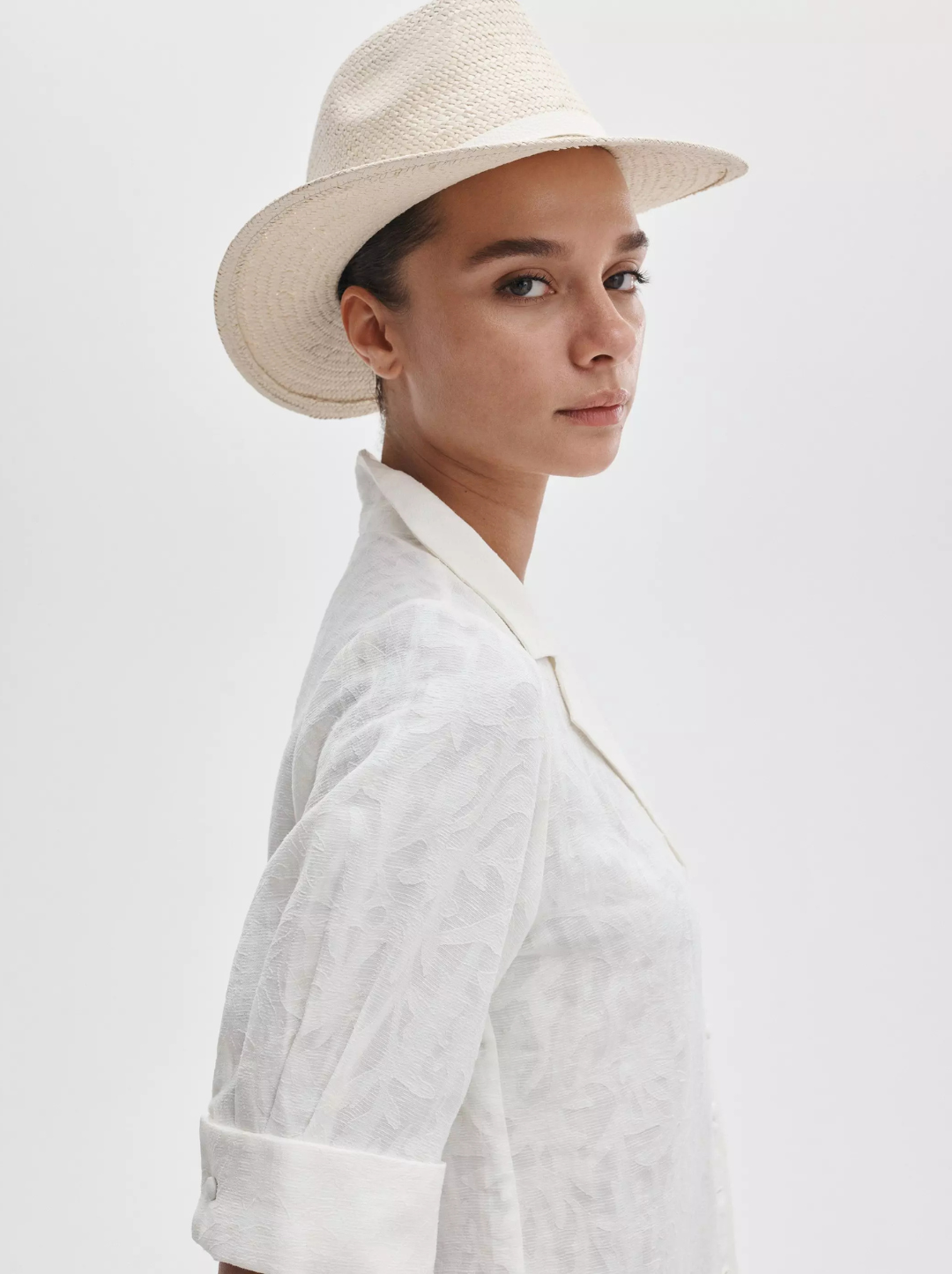 Packable Straw Fedora