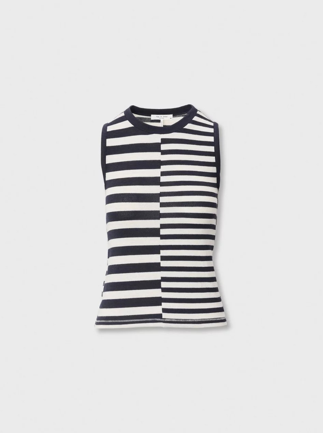 The Knit Mixed Stripe Tank
