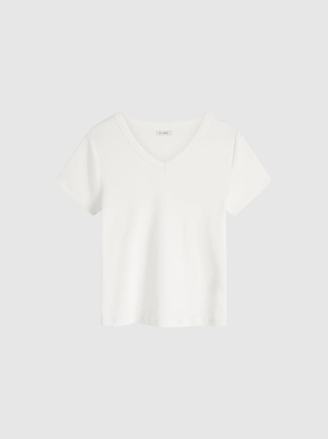 Organic Cotton V Neck Tee