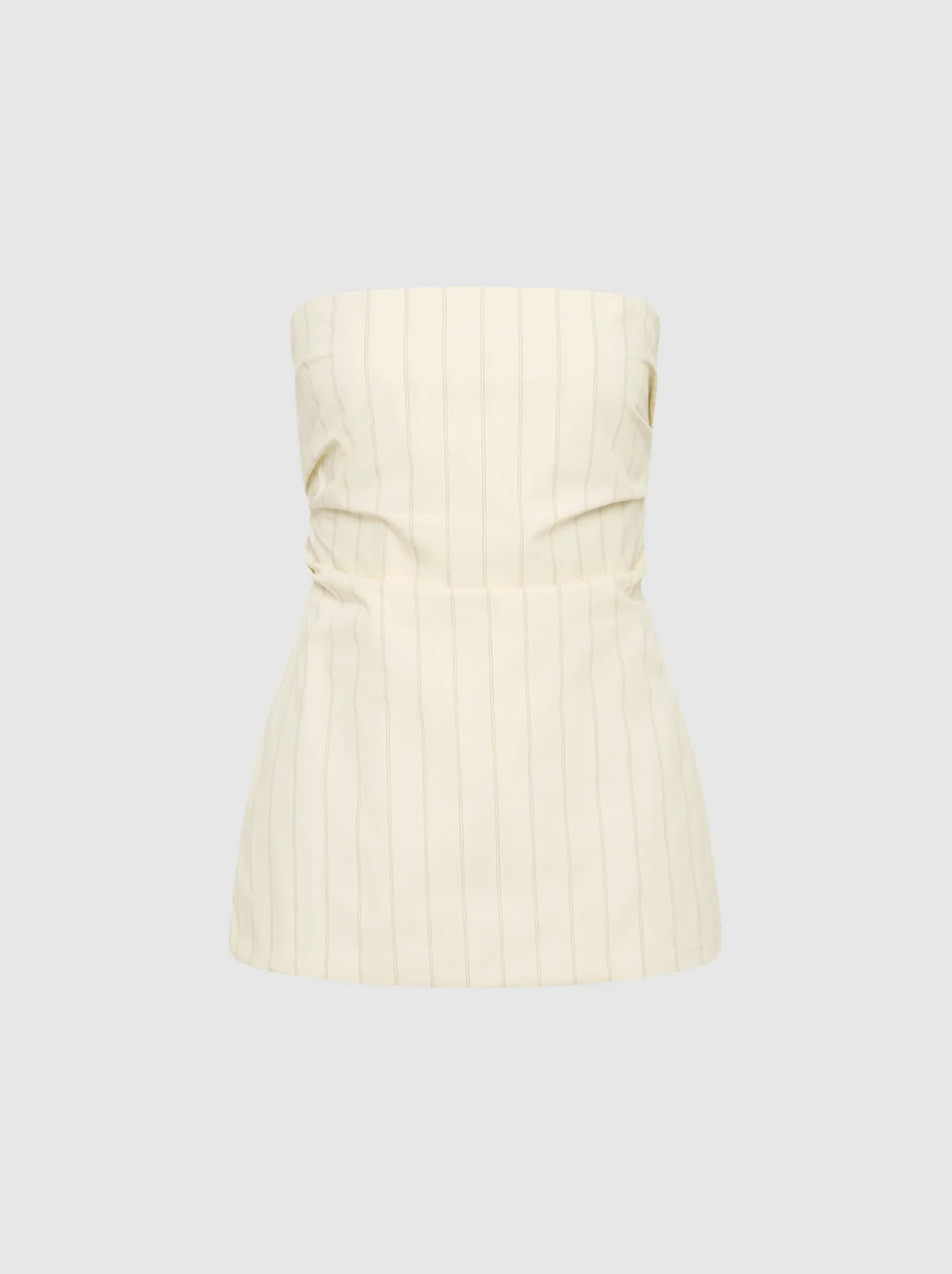 Strapless Tie Back Top
