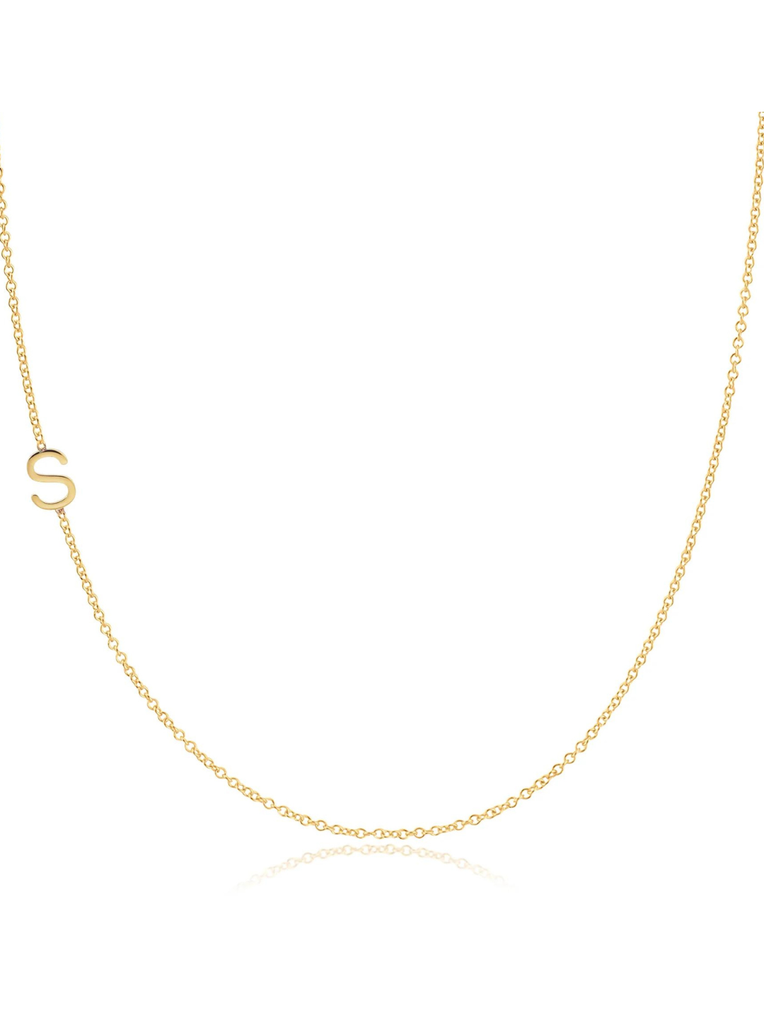 14k Letter Necklace