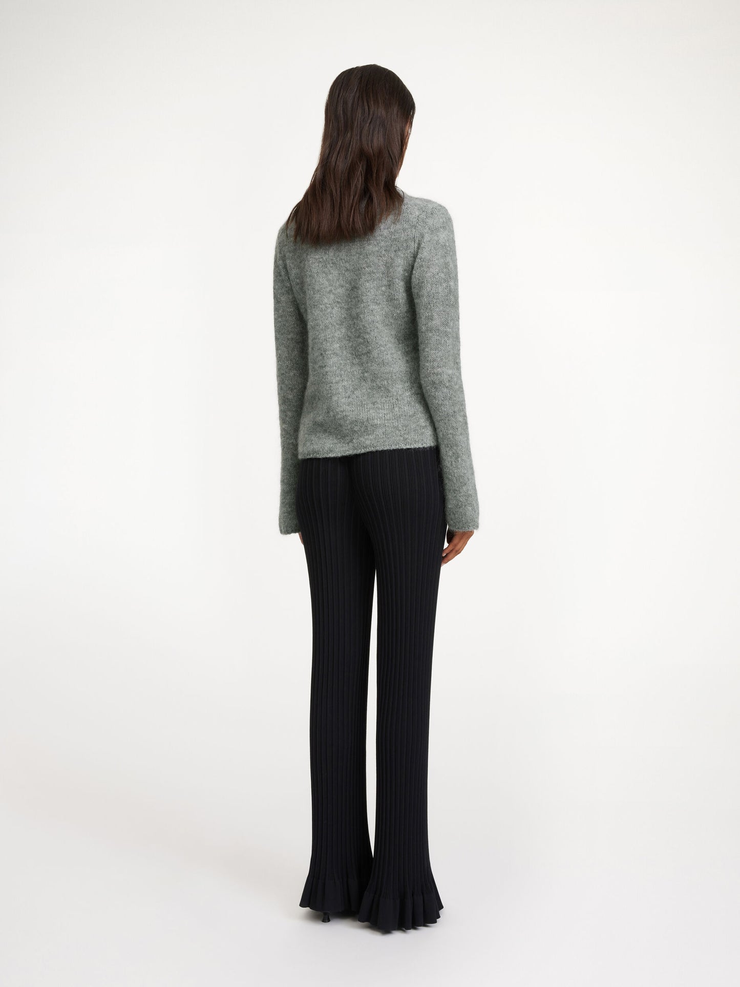 Cirane Wool-Blend Cardigan