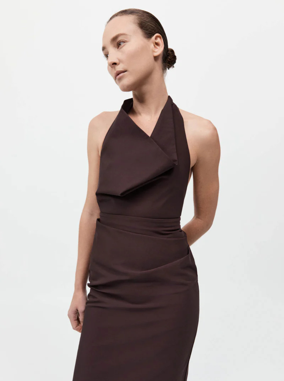 Structural Tie Dress