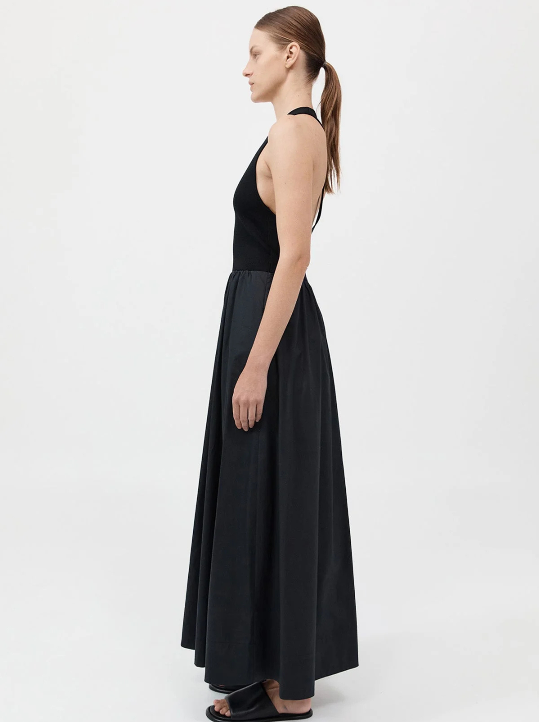 Plunge Neck Dress