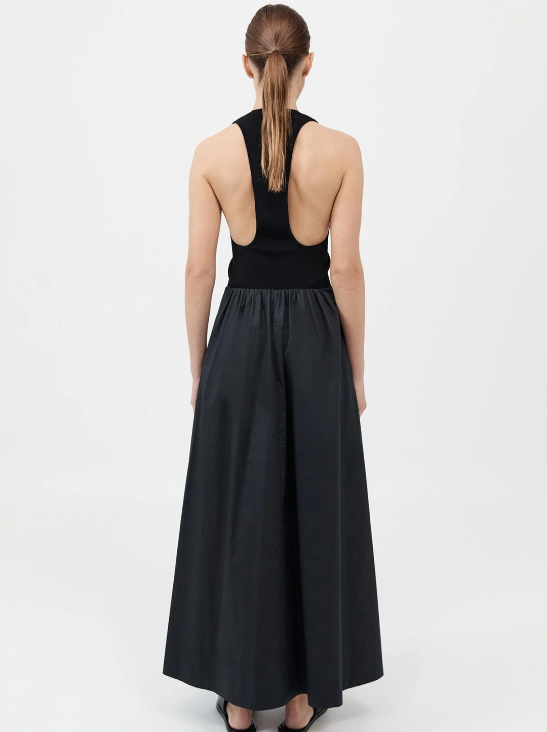 Plunge Neck Dress