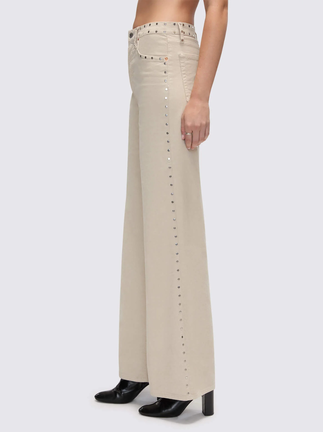 High Rise Wide Leg