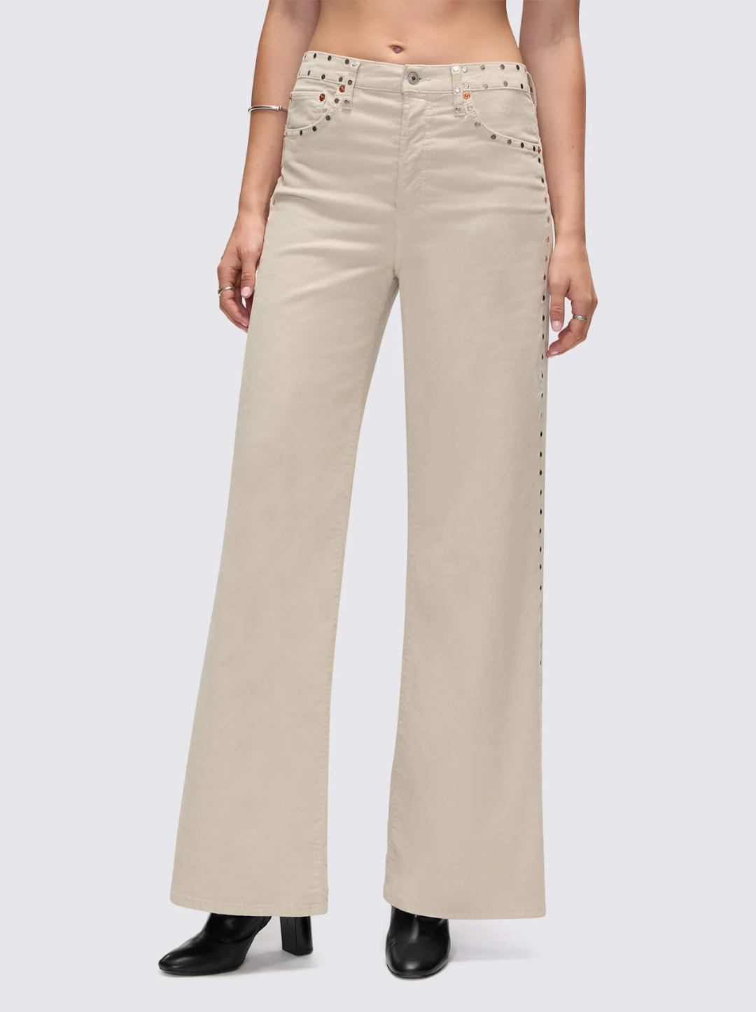 High Rise Wide Leg