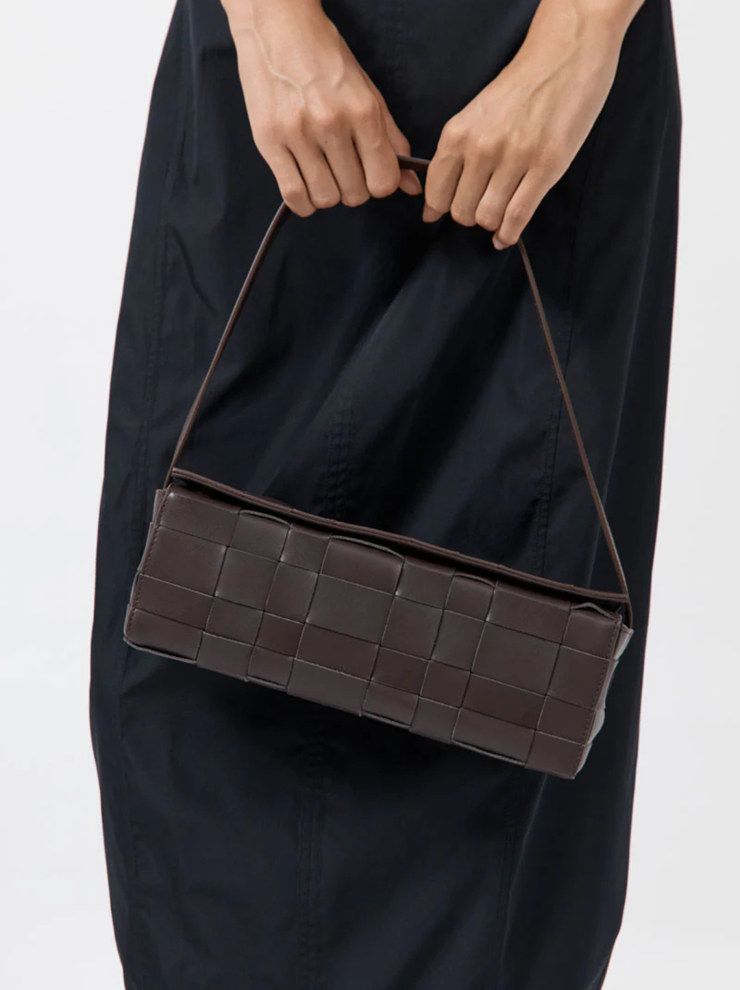Woven East West Bag