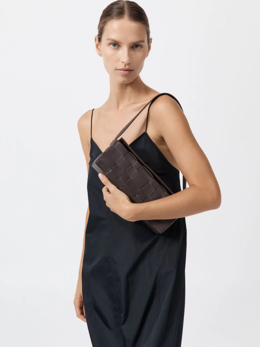 Woven East West Bag