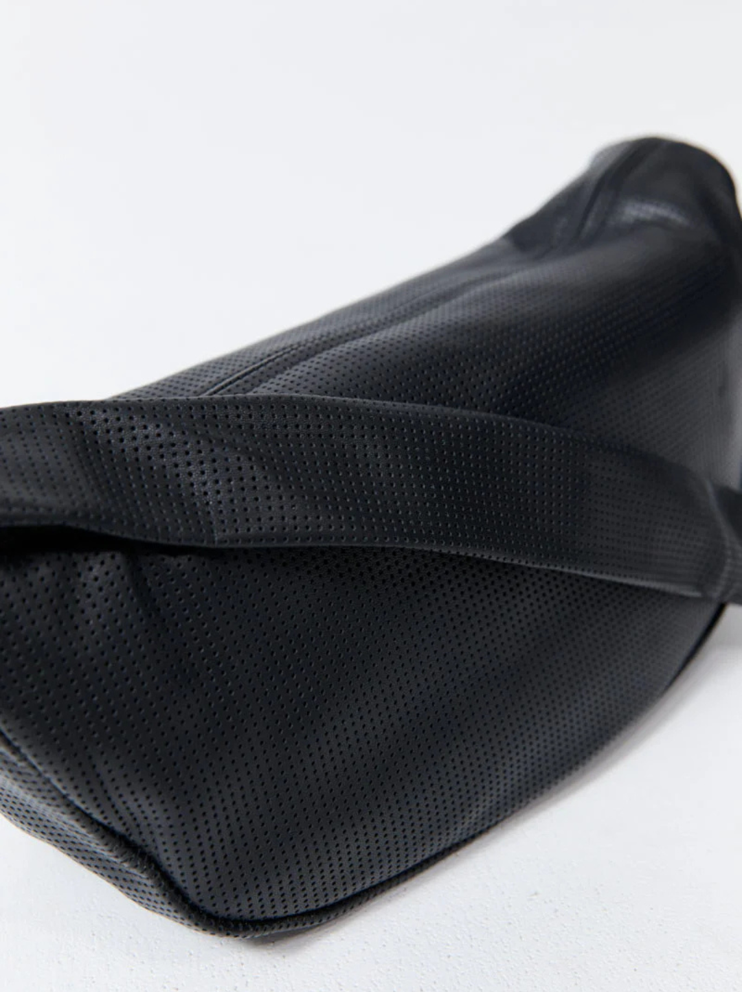 Perforated Crescent Bag