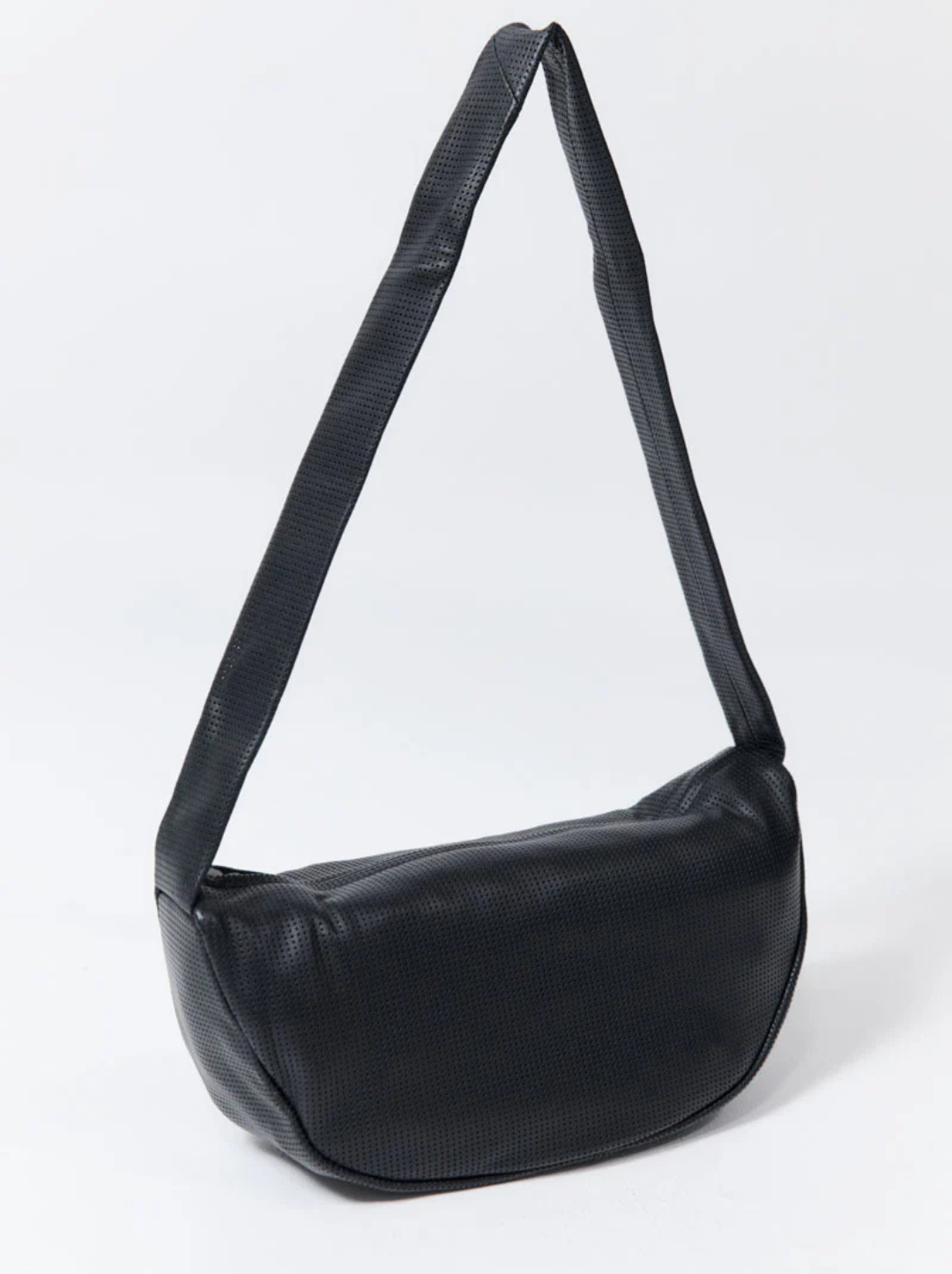 Perforated Crescent Bag