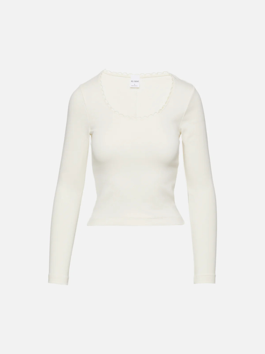 Scallop Scoop Long Sleeve