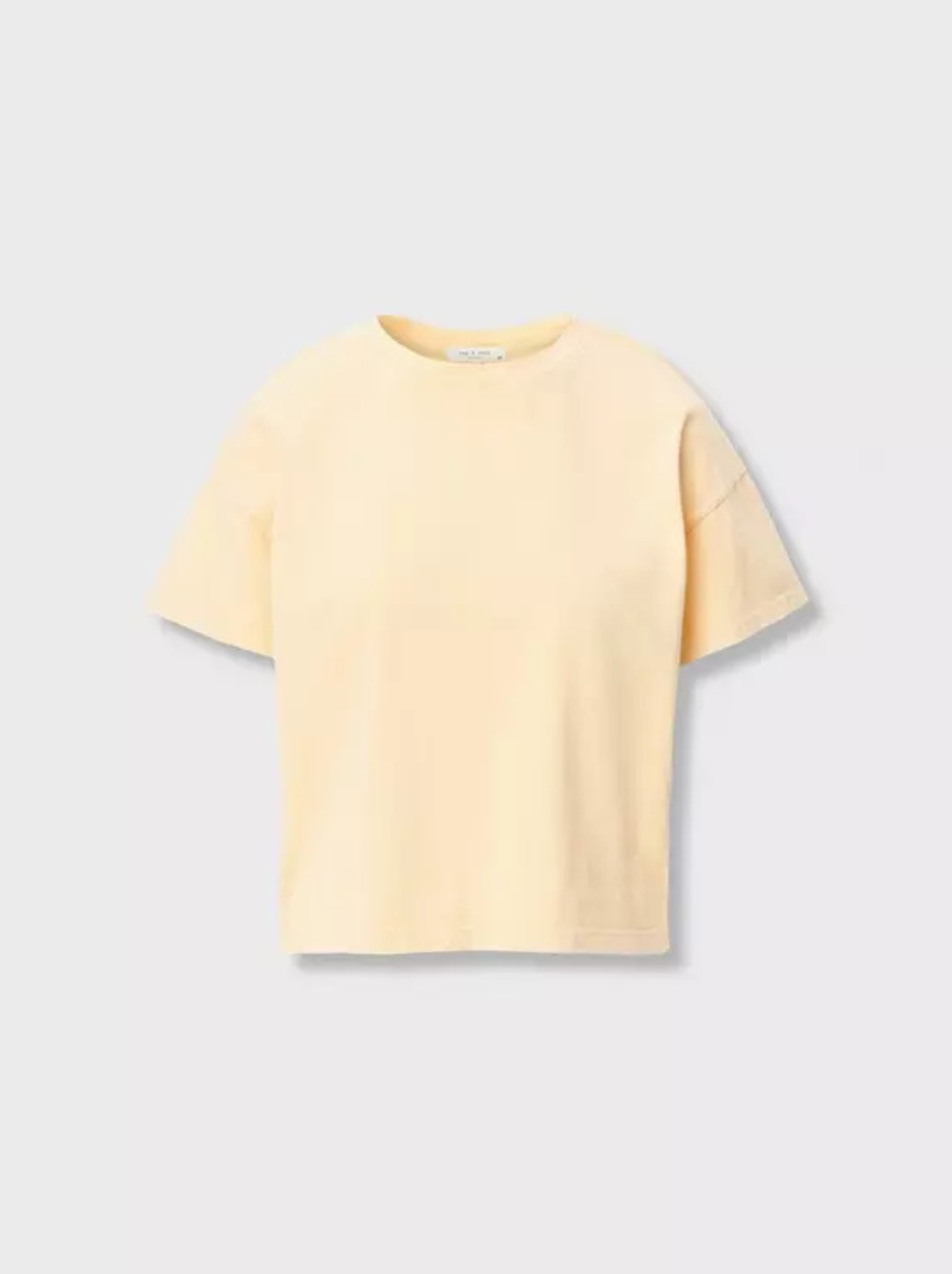Distressed Washed Kelly Boxy Tee