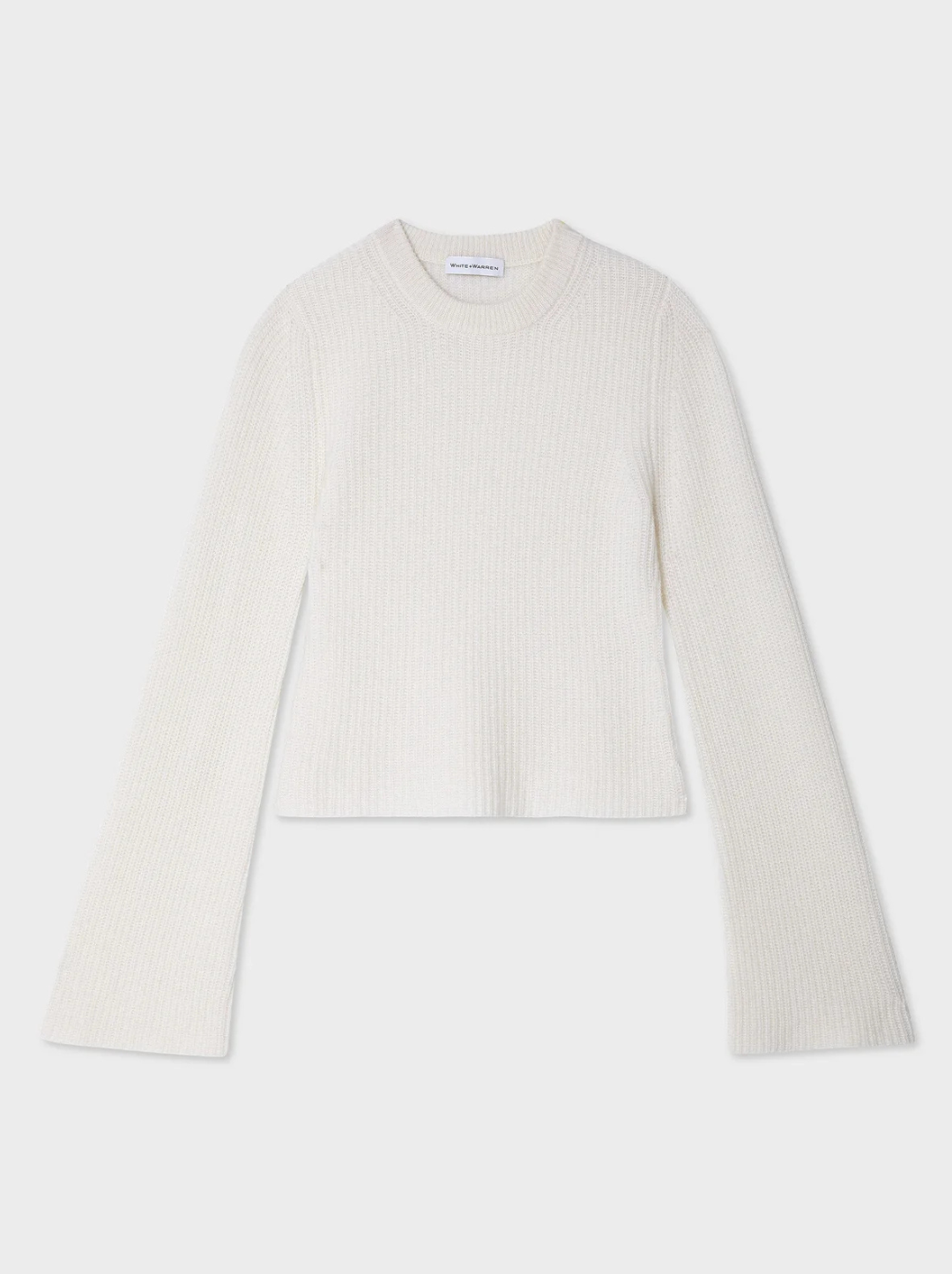 Cashmere Fluted Sleeve Top