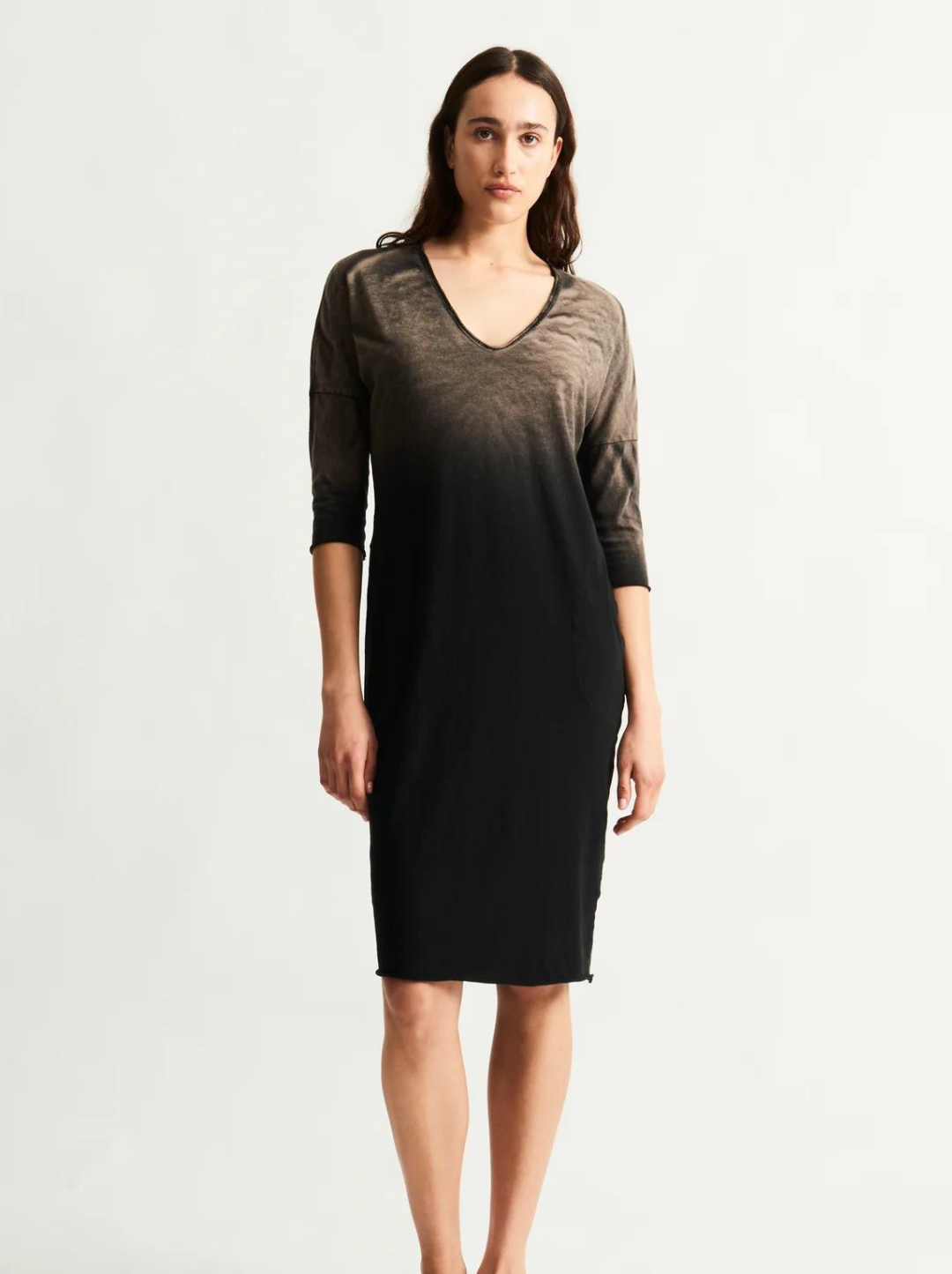 Raquel Allegra Tulip Dress Faded Black 2 / Faded Black Raquel Allegra Tulip Dress Faded Black 2 / Faded Black
