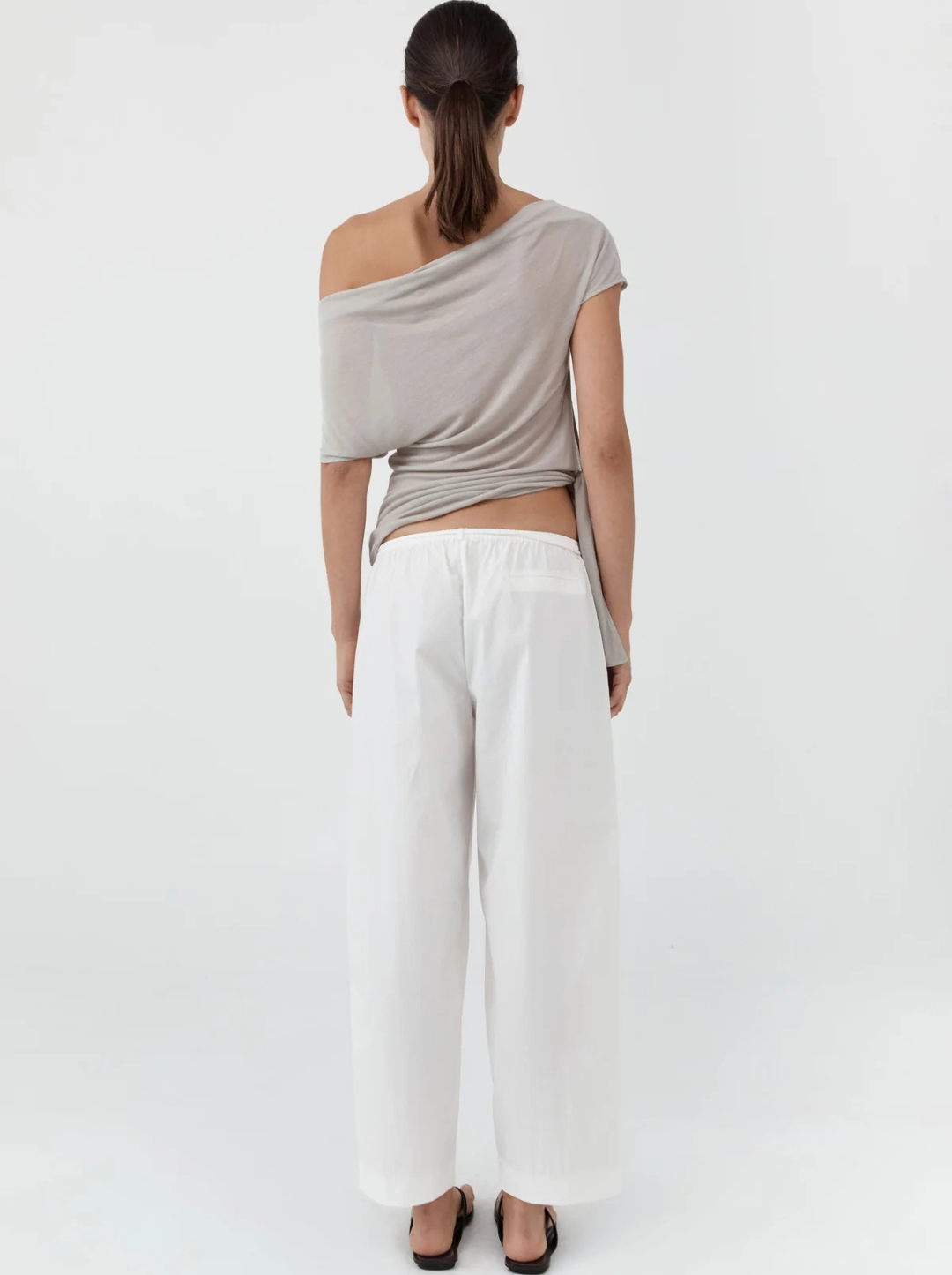 Fine Rouleau Crop Pants
