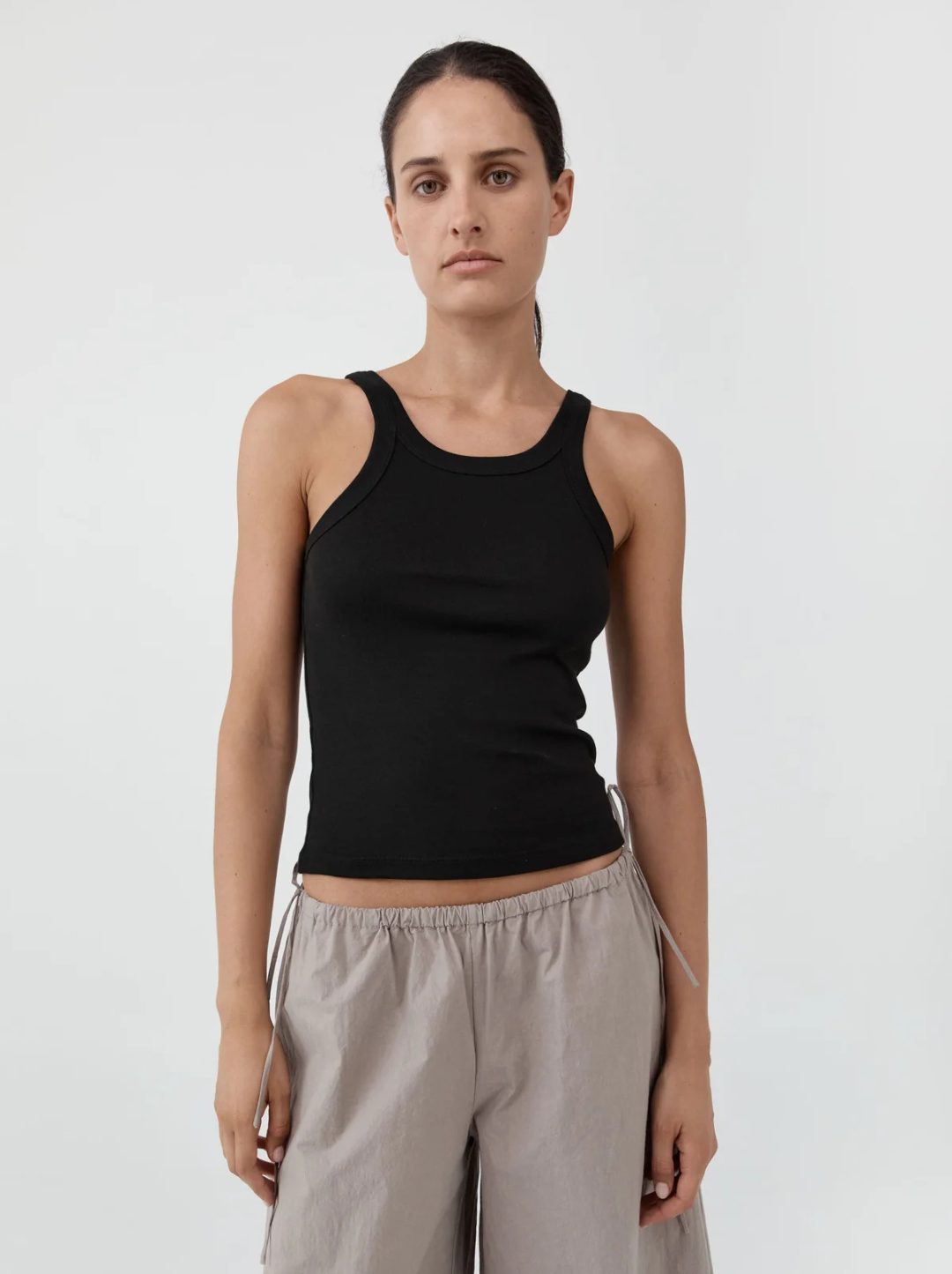 Organic Cotton Racer Singlet