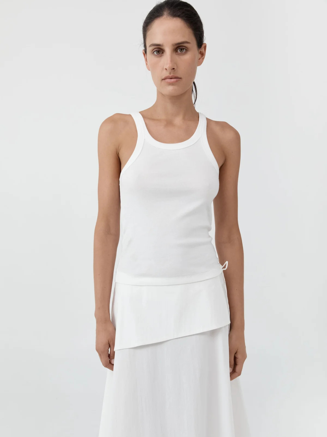 Organic Cotton Racer Singlet