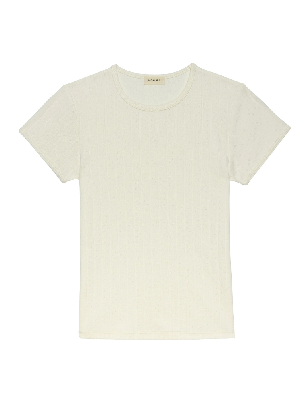 The Pointelle Baby Tee