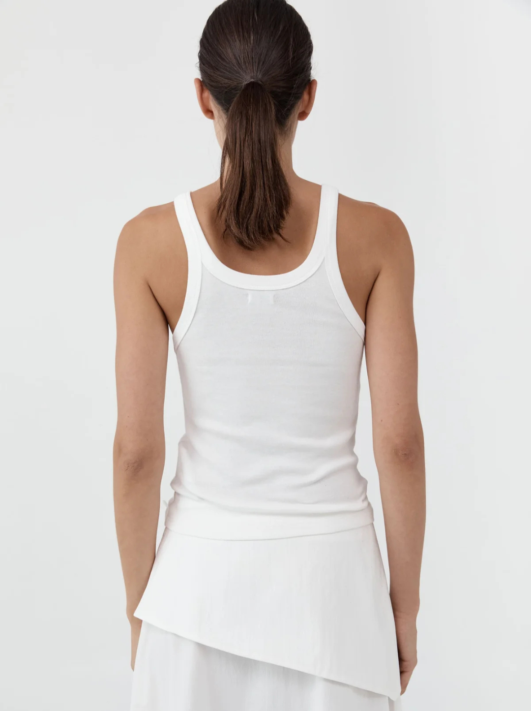 Organic Cotton Racer Singlet