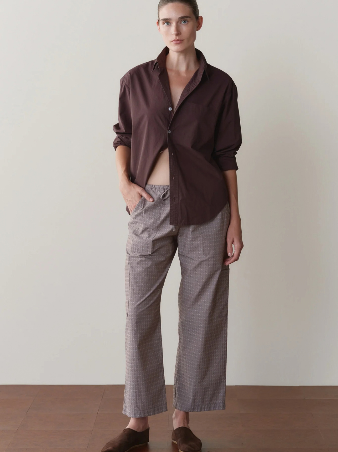 The Cotton Dobby Cargo Pant