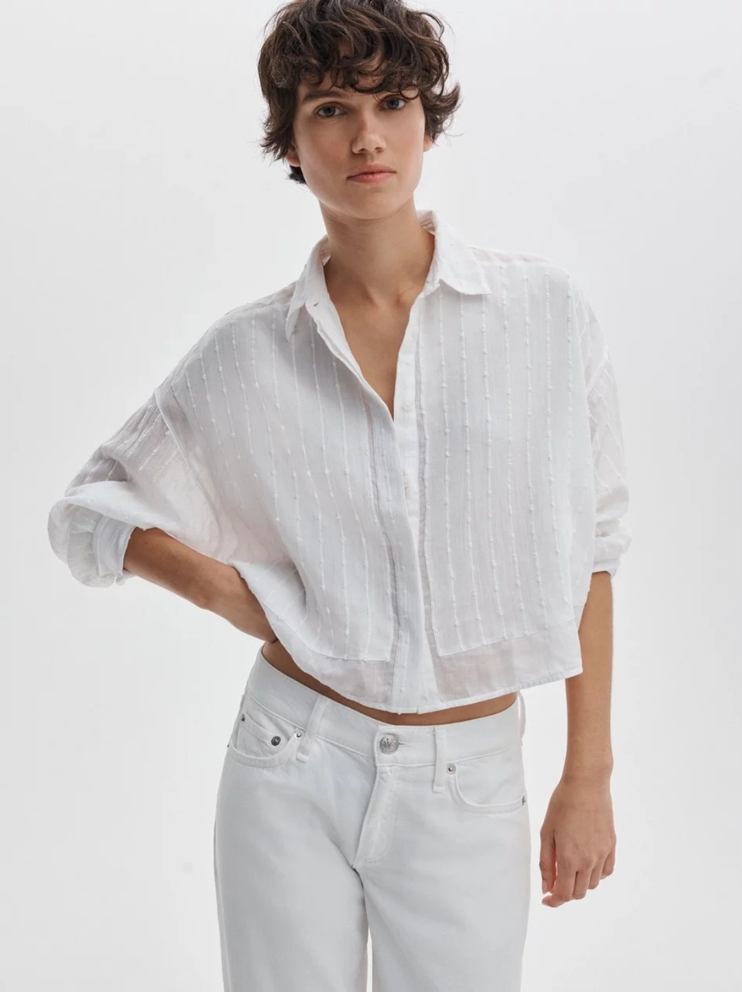 Marin Long Sleeve Combo Shirt