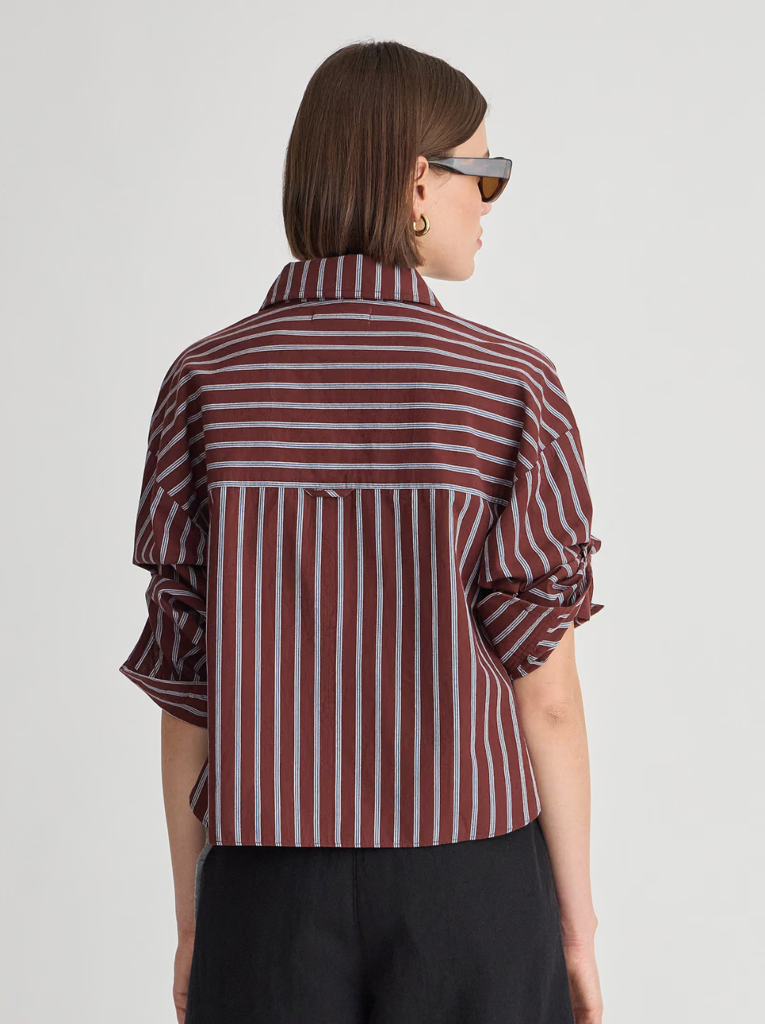 Cropped Isolde Button Down