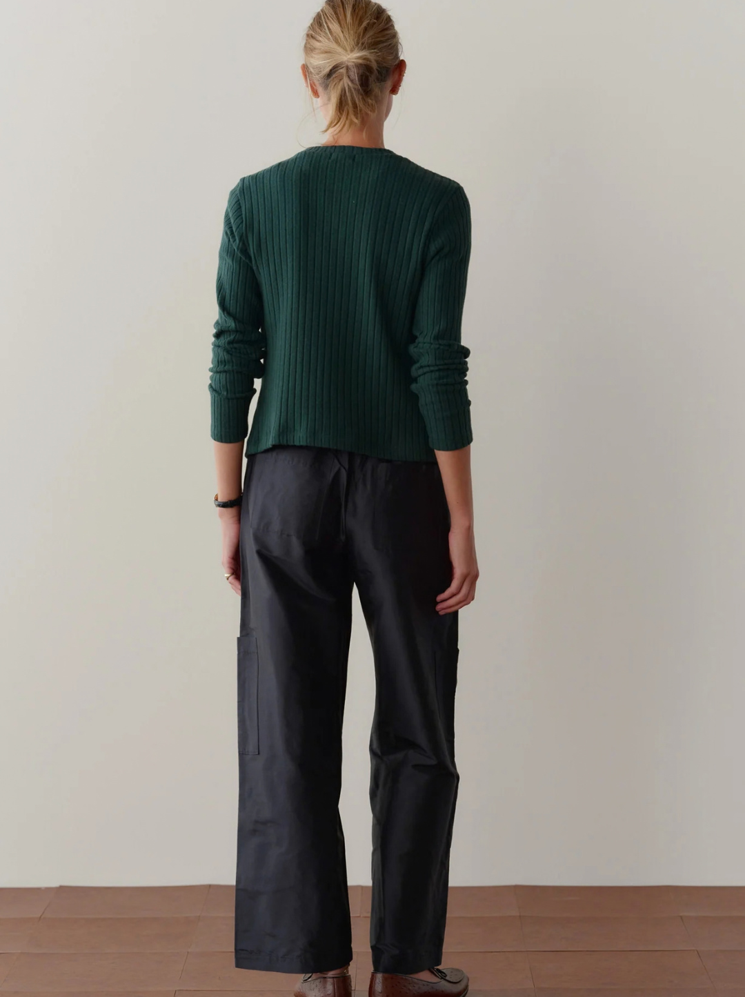 The Silk Taffeta Cargo Pant