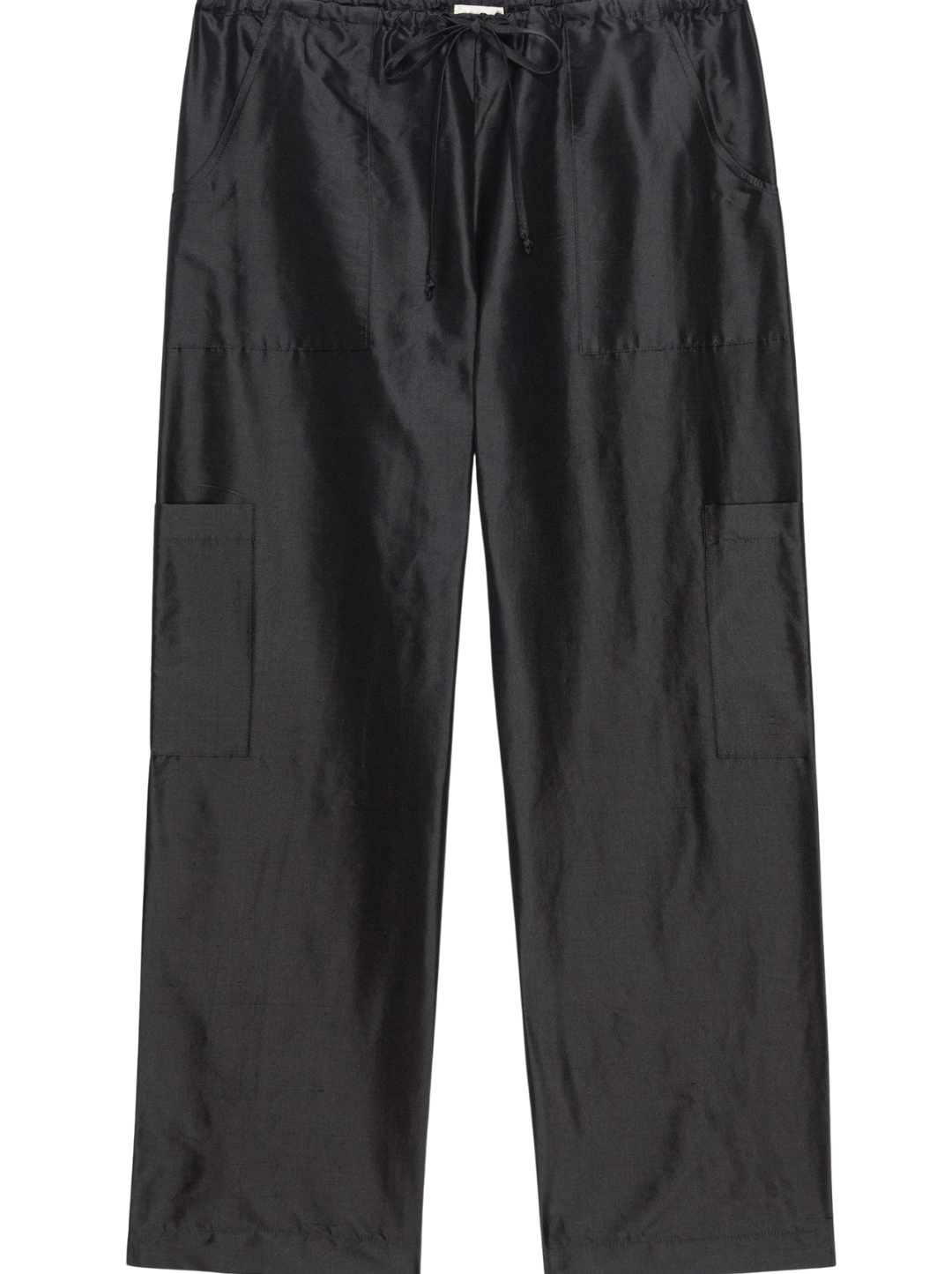 The Silk Taffeta Cargo Pant