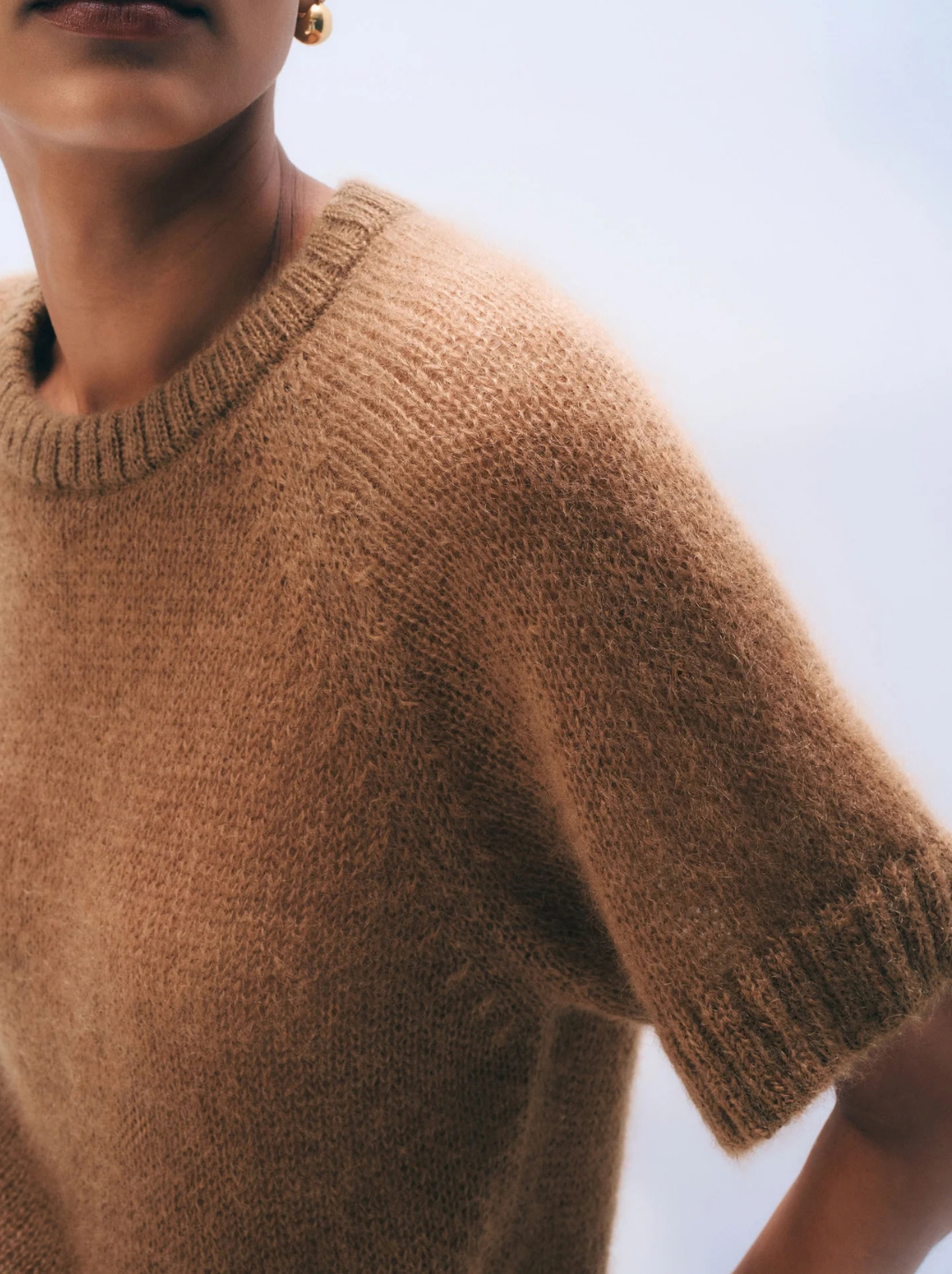 Mohair Blend Tee