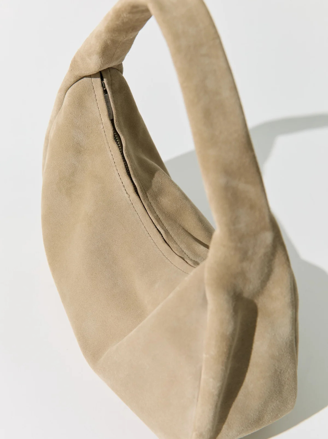 Suede Large Bon Bon Bag