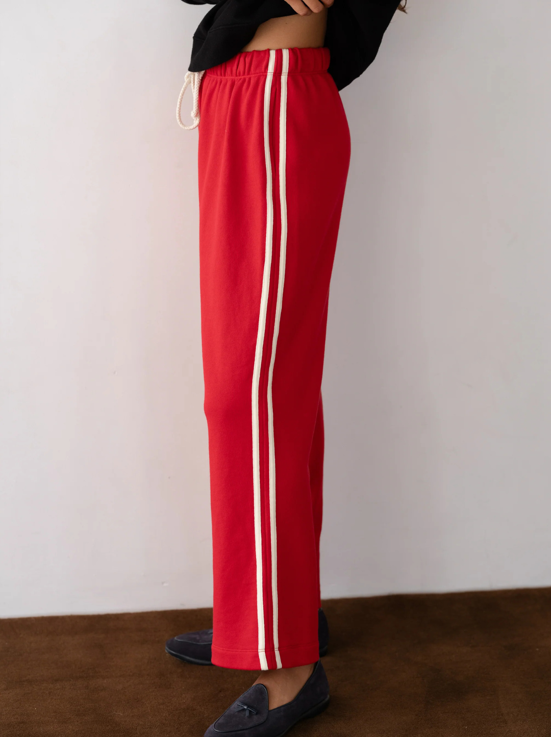 The Eco-Terry Stripe Pant