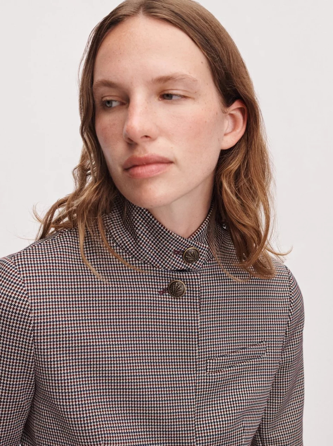 Slade Ponte Jacquard Blazer
