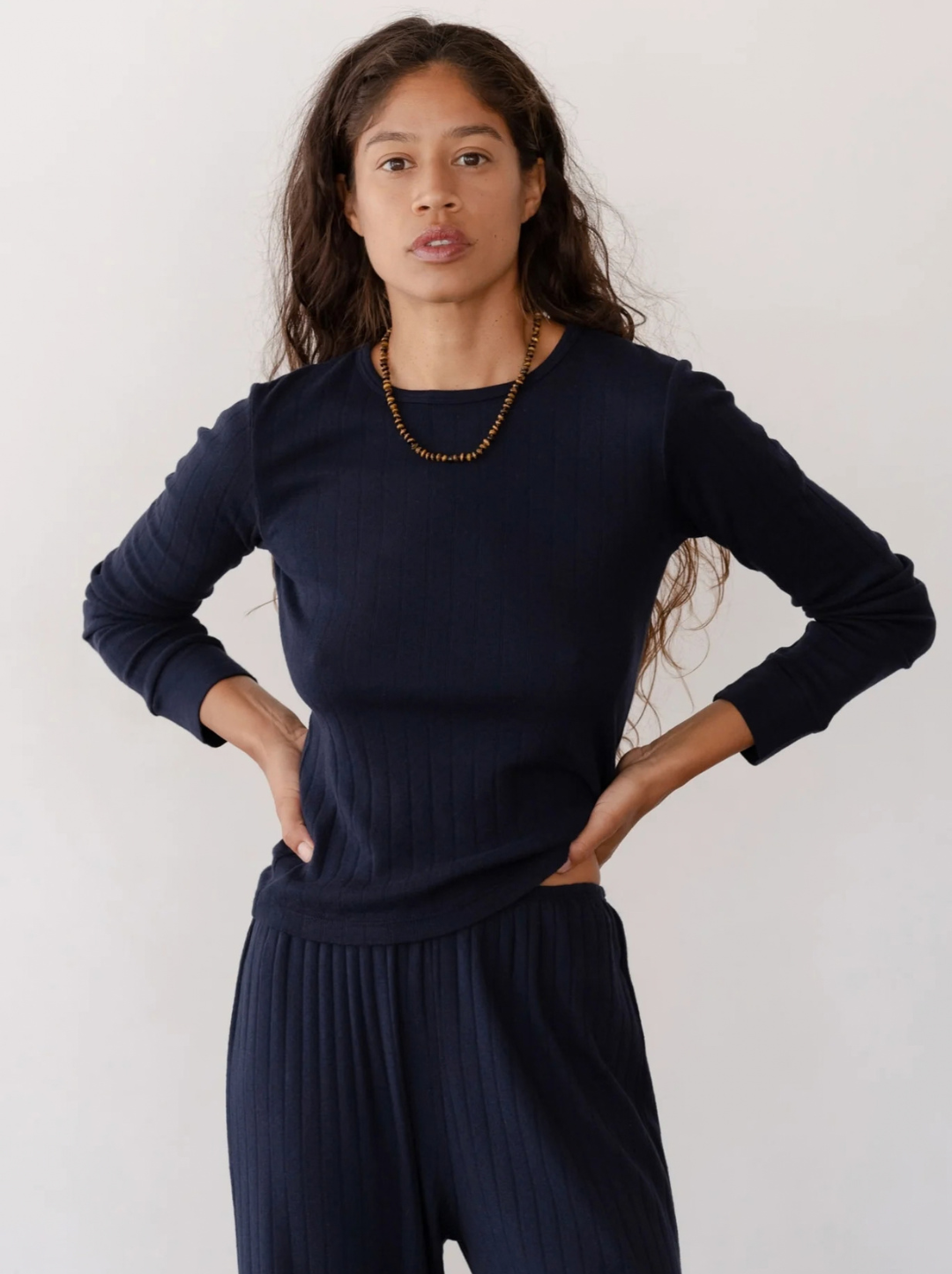 The Pointelle Long Sleeve