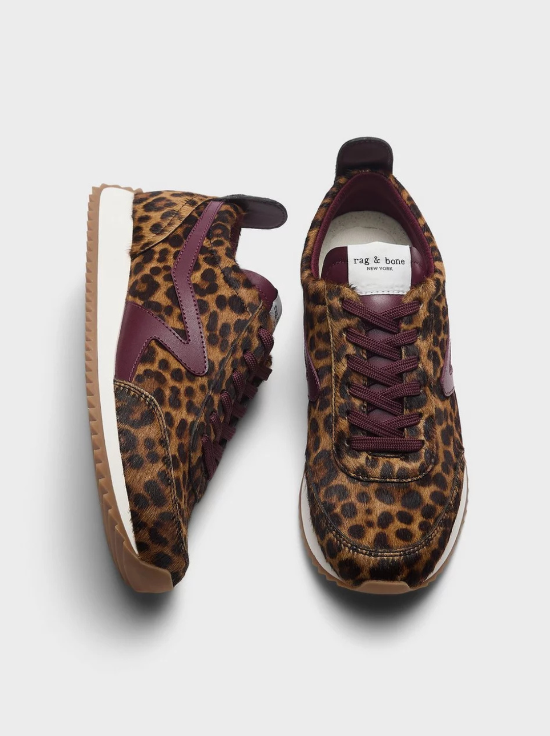 Calf Hair Retro Runner