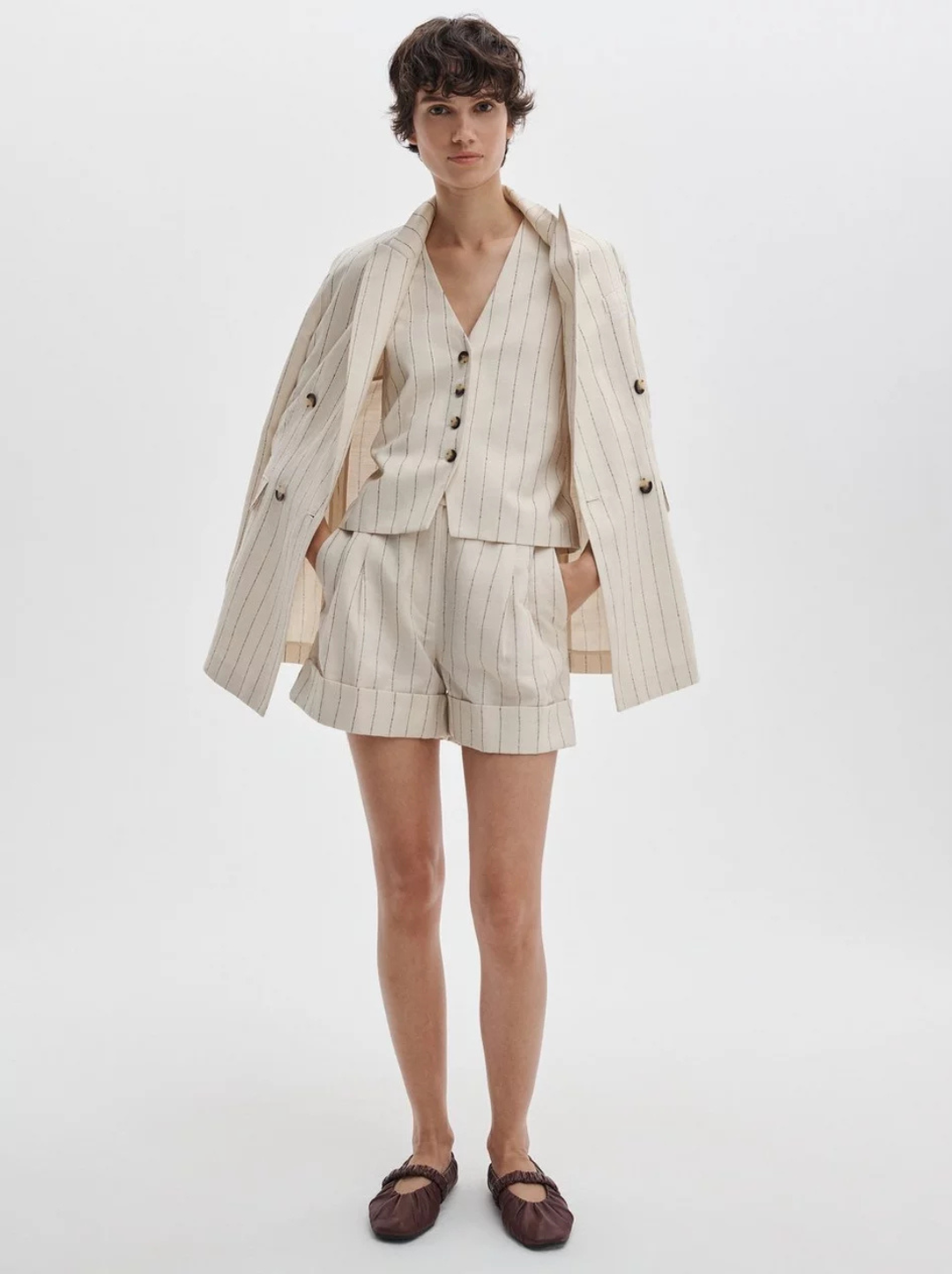 Neila Stripe Short