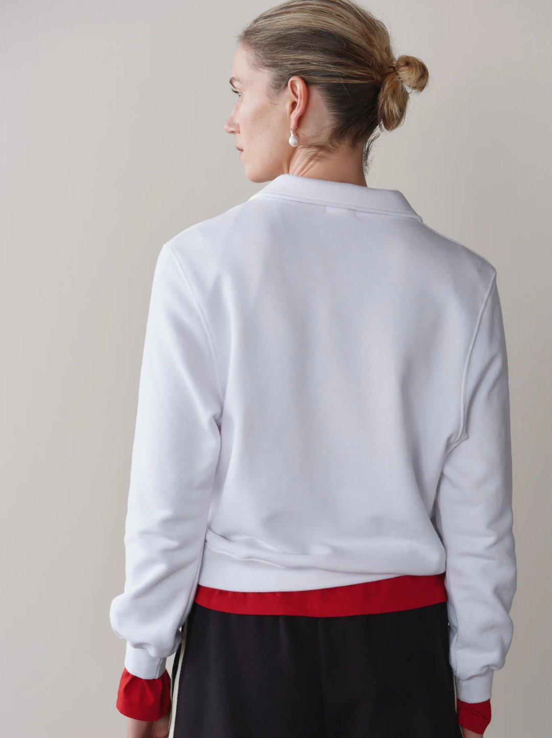 The Eco-Terry Polo Sweatshirt