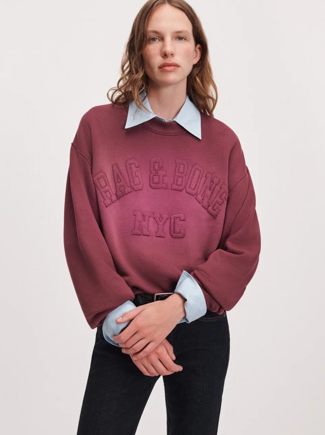 University Vintage Terry Oversized Sweatshirt