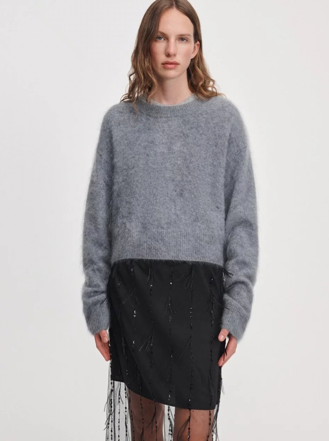 Jada Brushed Cashmere Crew