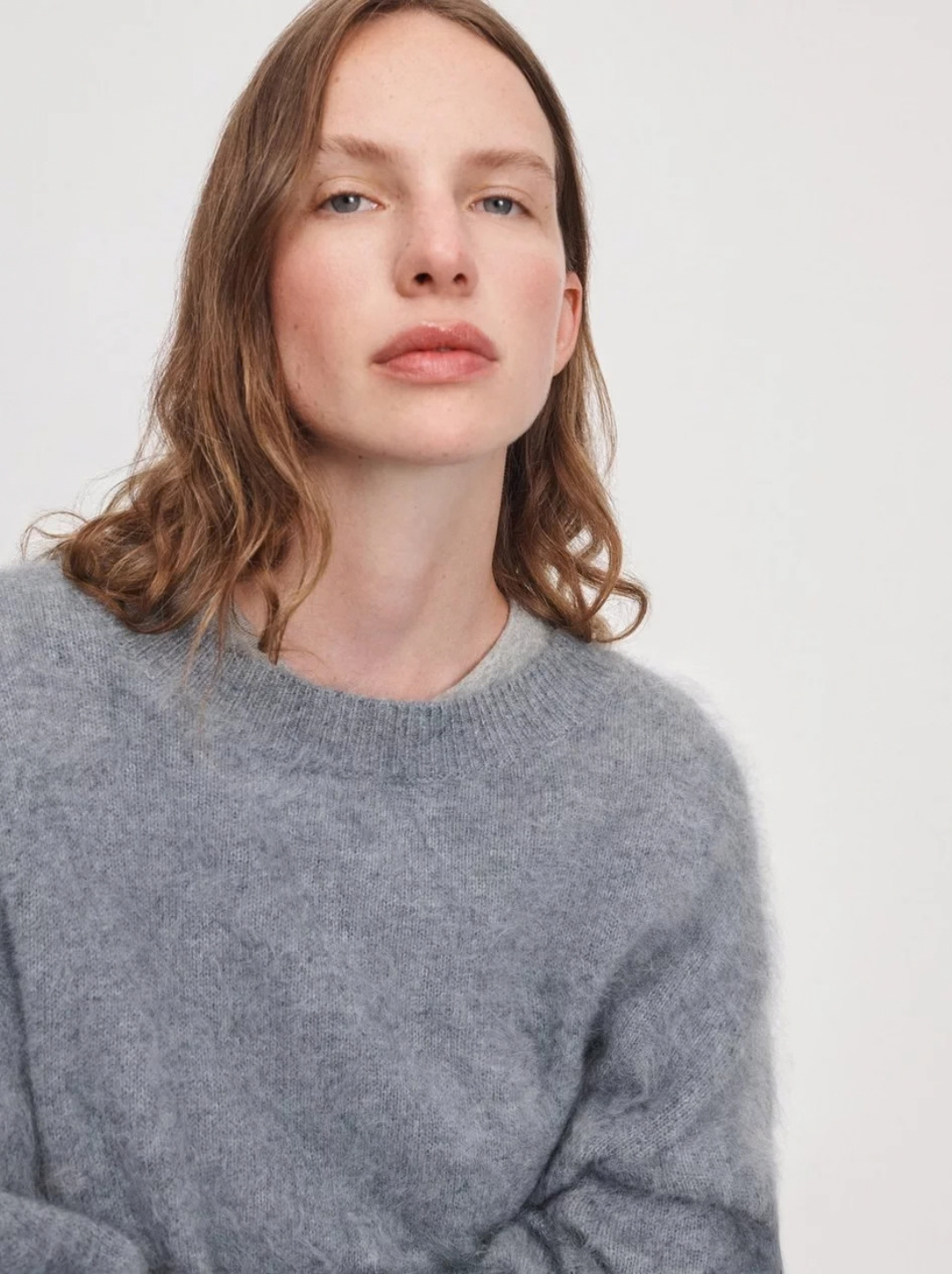 Jada Brushed Cashmere Crew