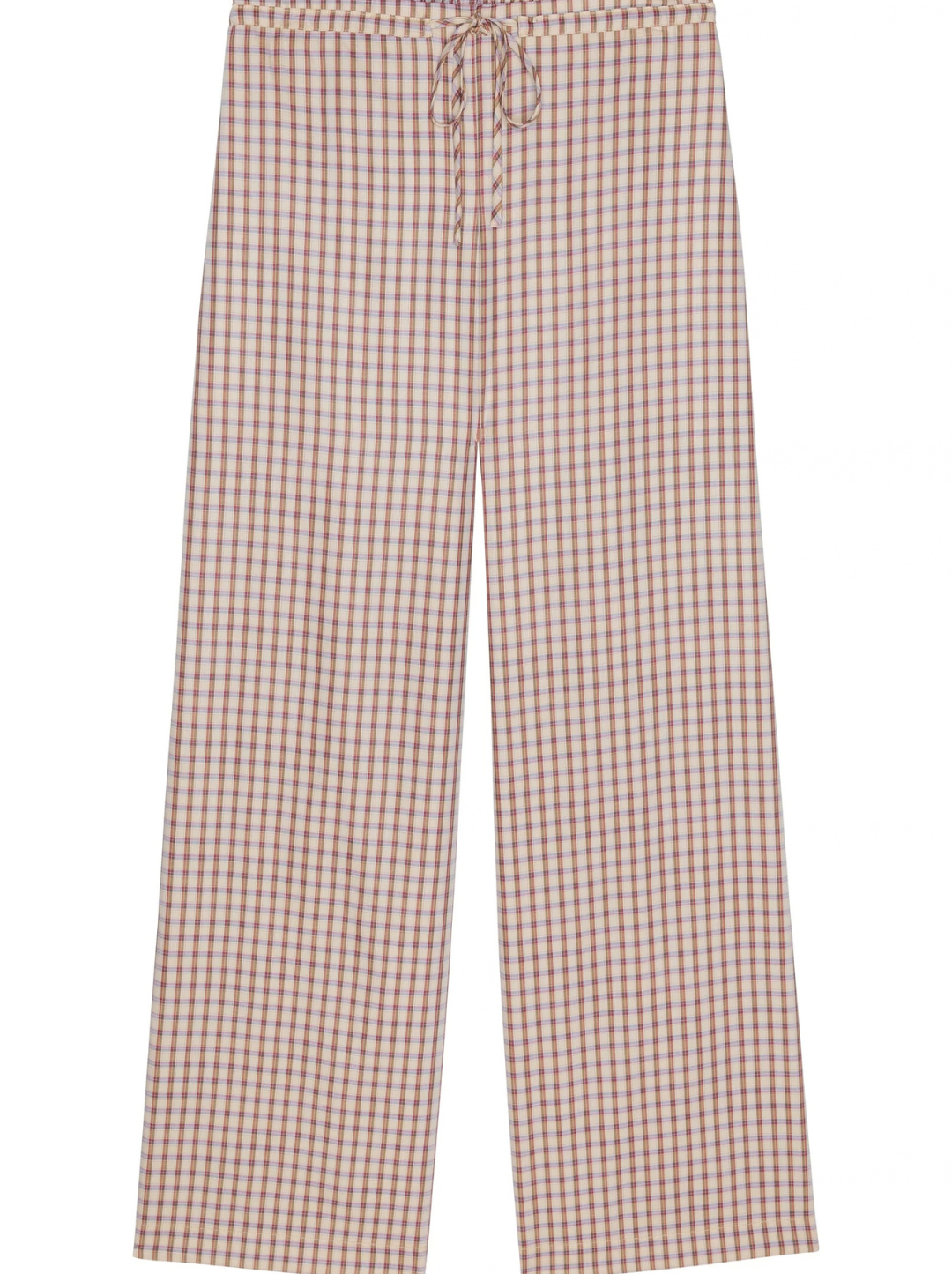 The Tencel Plaid Tie Pant