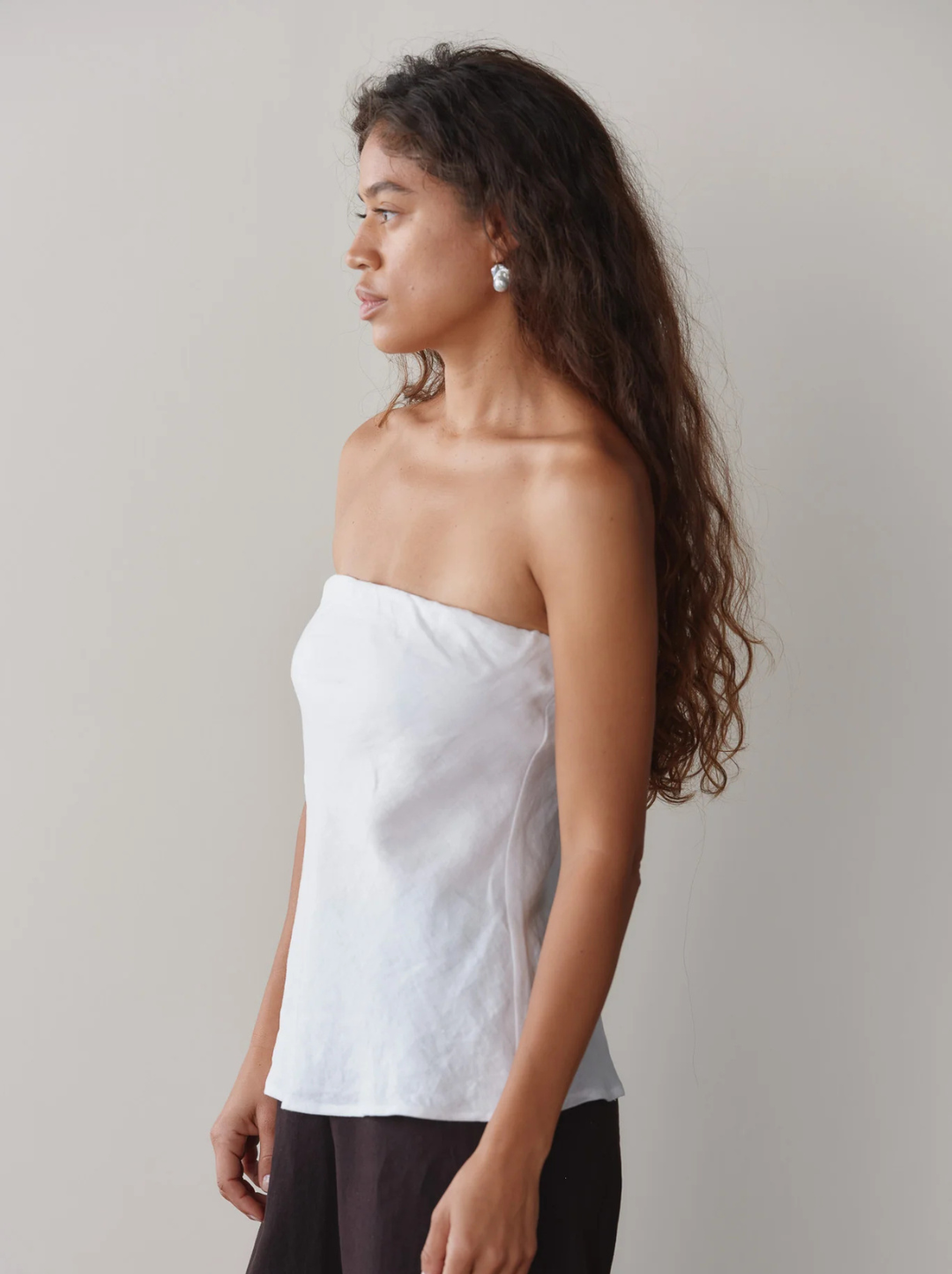 The Linen Tube Top