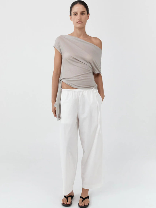 Fine Rouleau Crop Pants