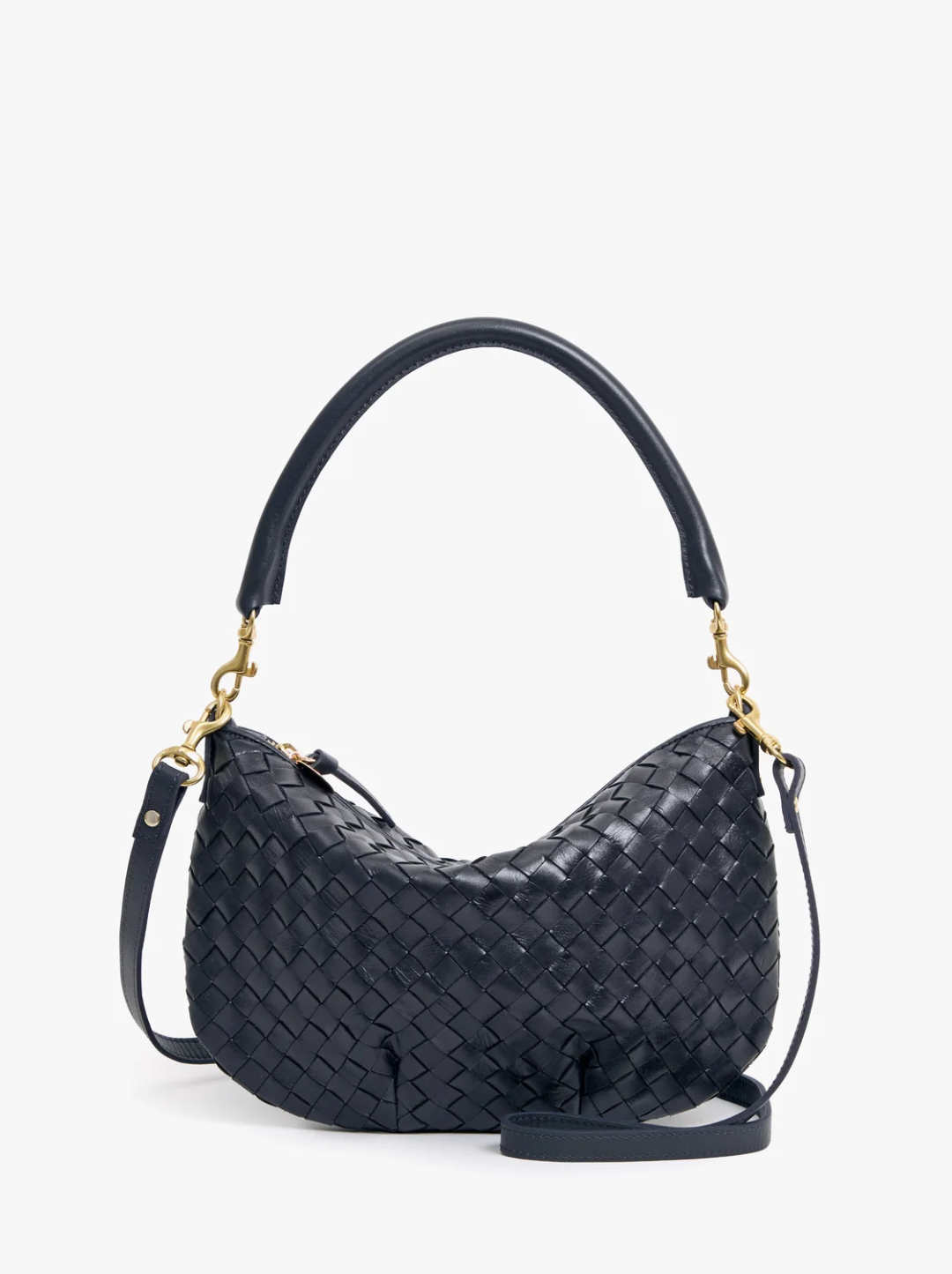 Petit Moyen Messenger-Medium Woven Diagonal
