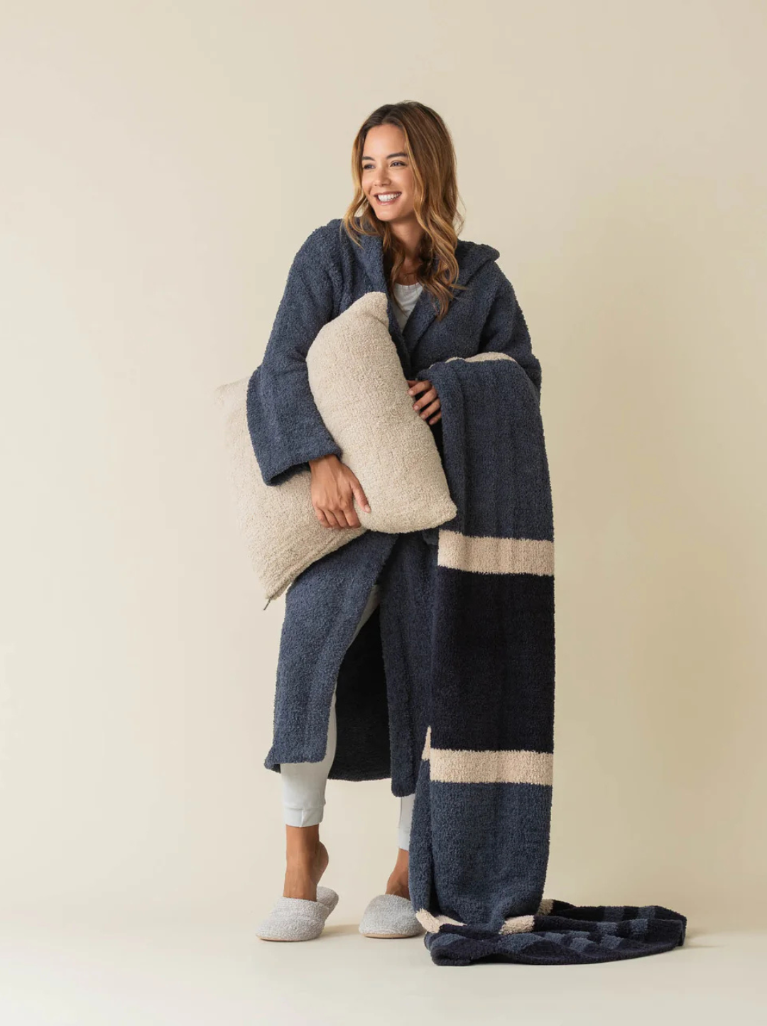 Chenille Classic Throw - Multi Striped
