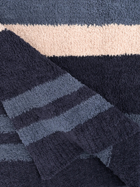 Chenille Classic Throw - Multi Striped