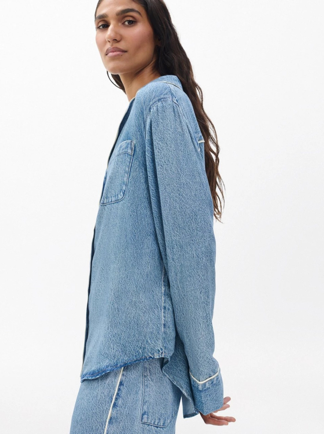 Miramar Slink Long Sleeve Lounge Shirt