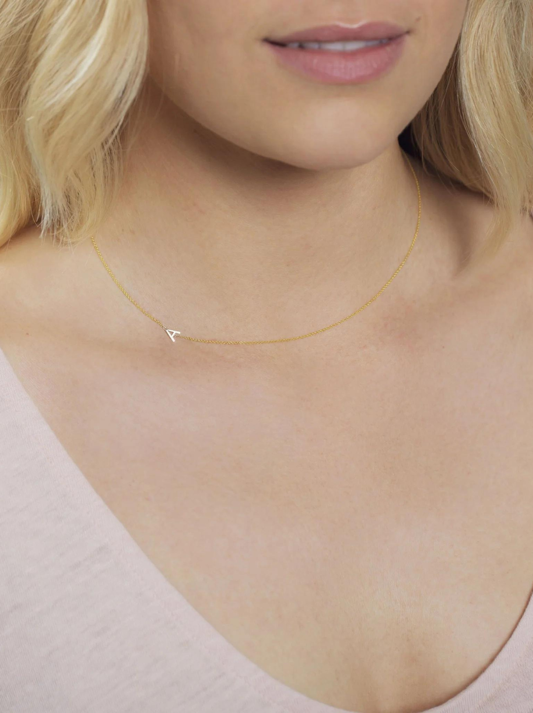 14k Letter Necklace