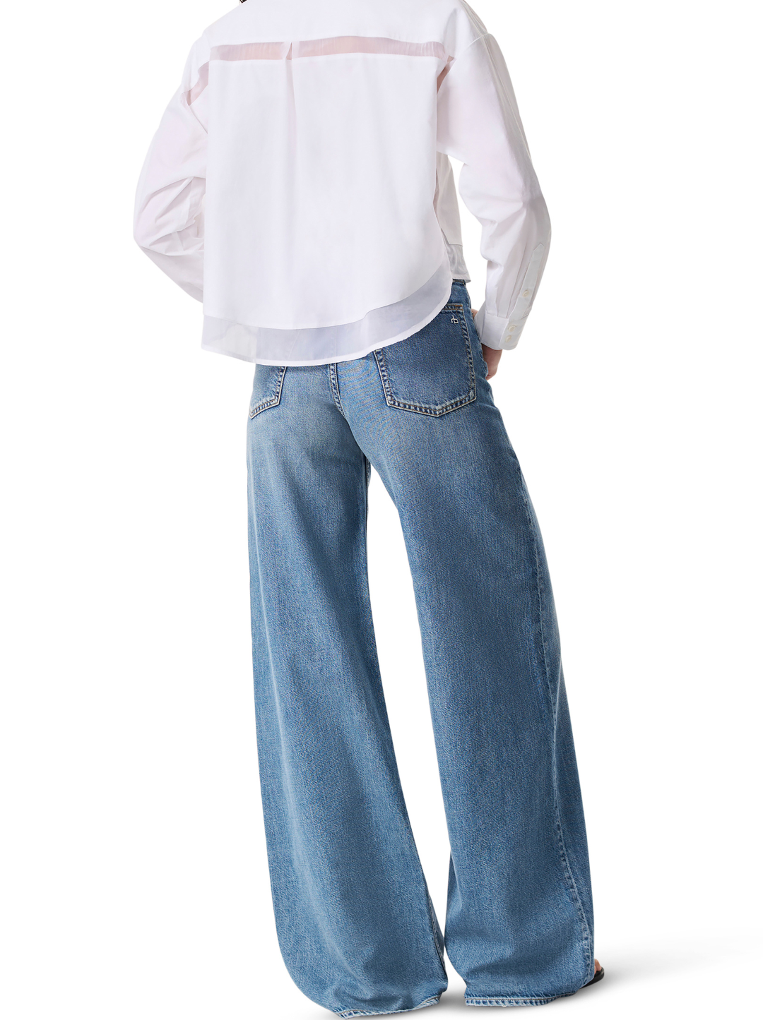 Beatrice Cropped Combo Shirt